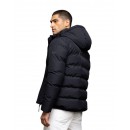 Biston Ανδρικό Μπουφάν με κουκούλα 52-201-080 Black