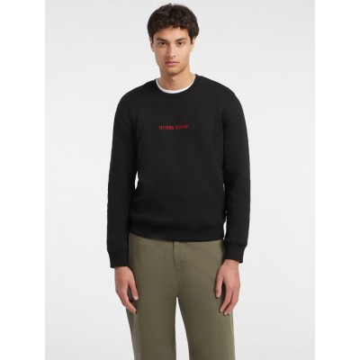 Ανδρική Μπλούζα GUESS JEANS M4YQ19K9V31-JBLK Μαύρο