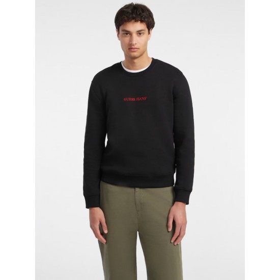 Ανδρική Μπλούζα GUESS JEANS M4YQ19K9V31-JBLK Μαύρο