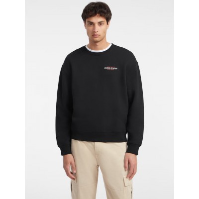 Ανδρική Μπλούζα GUESS JEANS M4YQ17K9V31-JBLK Μαύρο