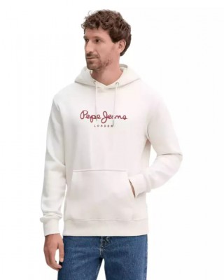 Pepe Jeans - PM5800009-804 - Macbeth Plain Hoodie - Ivory - Φούτερ