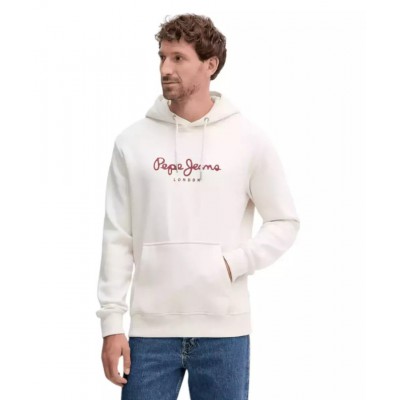 Pepe Jeans - PM5800009-804 - Macbeth Plain Hoodie - Ivory - Φούτερ