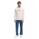Pepe Jeans - PM5800009-804 - Macbeth Plain Hoodie - Ivory - Φούτερ