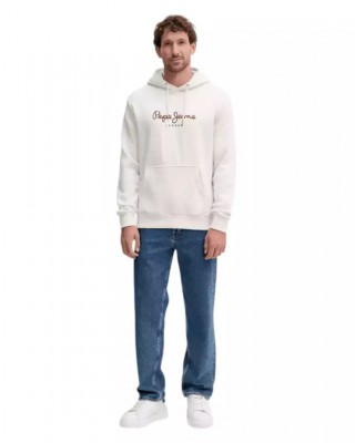 Pepe Jeans - PM5800009-804 - Macbeth Plain Hoodie - Ivory - Φούτερ