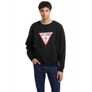   ​Ανδρική Μπλούζα GUESS JEANS M4YQ21K9V31-JBLK Μαύρο