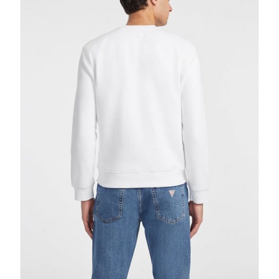 Ανδρική Μπλούζα GUESS JEANS M4YQ19K9V31-G011 Άσπρο