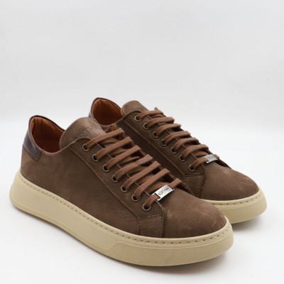 Ανδρικά δερμάτινα Northway 907N ΚΑΦΕ