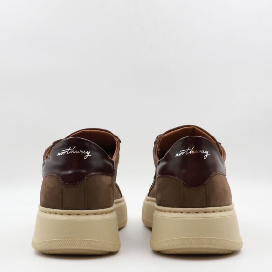 Ανδρικά δερμάτινα Northway 907N ΚΑΦΕ