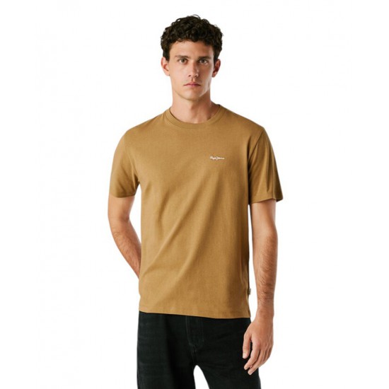 PEPE JEANS M A CONTRAST CONNOR T-SHIRT - PM509741-855 ΚΑΜΕΛ