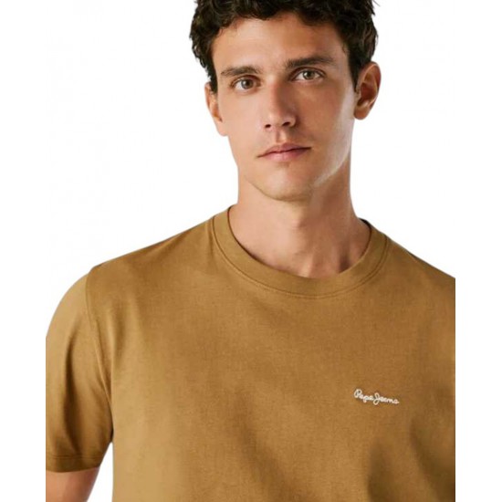 PEPE JEANS M A CONTRAST CONNOR T-SHIRT - PM509741-855 ΚΑΜΕΛ
