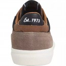 Pepe Jeans Kenton Court Tan Brown Ανδρικά Δερμάτινα Sneakers Καφέ (PMS30839-869)