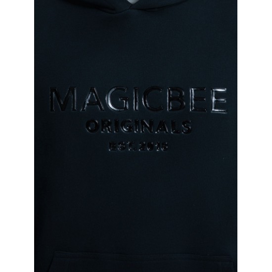 Ανδρική Μπλούζα Φούτερ MAGIC BEE 25501-Black