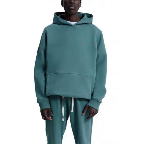 Ανδρική Μπλούζα Φούτερ MAGIC BEE 25513-Green Λαδί