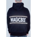 Ανδρική Μπλούζα Φούτερ MAGIC BEE 25513-Black