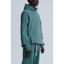 Ανδρική Μπλούζα Φούτερ MAGIC BEE 25513-Green Λαδί