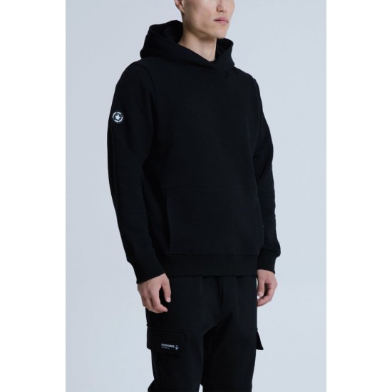 Ανδρική Μπλούζα Φούτερ MAGIC BEE 25513-Black