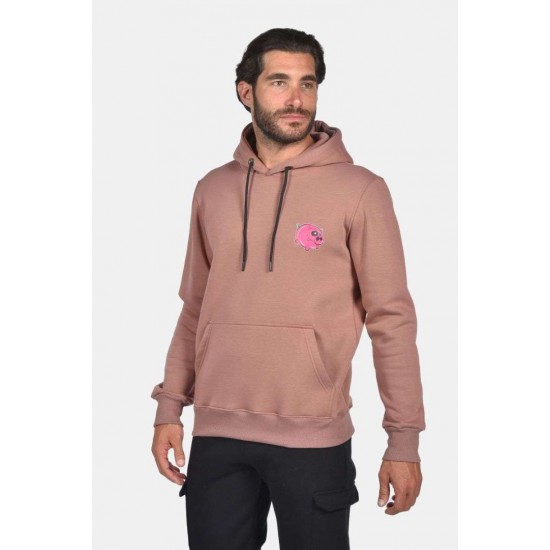 CLEVER HOODIE HIT CF25180 ΣΑΠΙΟ ΜΗΛΟ