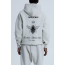 Ανδρική Μπλούζα Φούτερ MAGIC BEE 25506-Ice Grey