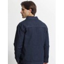 TRESOR - Ανδρικό overshirt MICKEL 2312 Blue