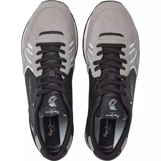 Pepe Jeans Ανδρικά Sneakers Brit Half PMS400003-925 Γκρι