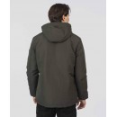 Rebase Ανδρικό Μπουφάν 252RJK-2050 DK Khaki