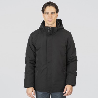 Ανδρικό Μπουφάν REBASE 252RJK-2050-Pure Black