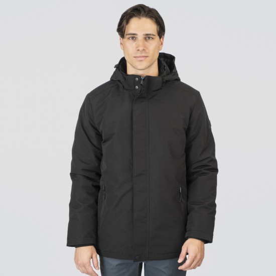Ανδρικό Μπουφάν REBASE 252RJK-2050-Pure Black