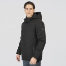 Ανδρικό Μπουφάν REBASE 252RJK-2050-Pure Black