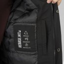 Ανδρικό Μπουφάν REBASE 252RJK-2050-Pure Black