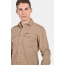 KEDI COTTON JEANS SHIRT X-25001 KAMEL