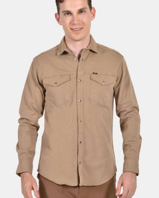 KEDI COTTON JEANS SHIRT 25001 KAMEL