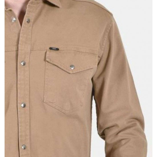 KEDI COTTON JEANS SHIRT X-25001 KAMEL