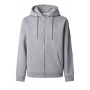 Pepe Jeans Ανδρική Ζακέτα Φούτερ Με Κουκούλα Macbeth Melange Zip PM5800017-933-ΓΚΡΙ