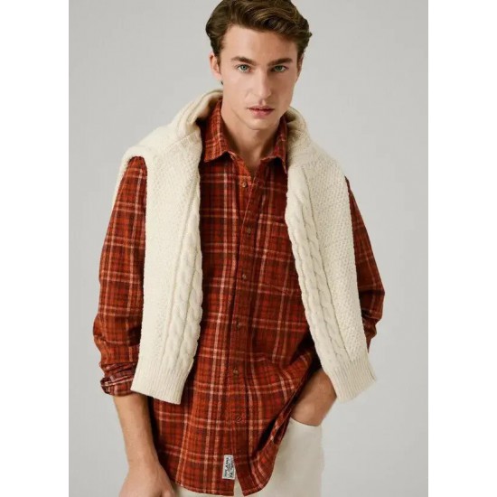 PEPE JEANS 'CLIFFTON' ΠΟΥΚΑΜΙΣΟ ΑΝΔΡΙΚΟ PM3090832-262