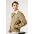 Bomber Μπουφάν 'Joshua' PEPE JEANS PM4027185 STONE BEIGE