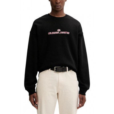 ​Ανδρική Μπλούζα Φούτερ GUESS JEANS M5BQ24K9V31-JBLK Μαύρο