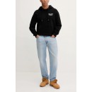 Ανδρική Μπλούζα Φούτερ GUESS JEANS M5BQ27K9V31-JBLK Μαύρο