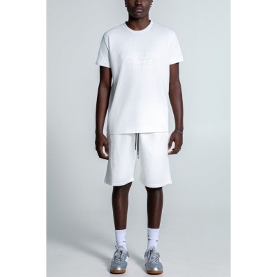 ​Ανδρική Βερμούδα MAGIC BEE 2552-Off White