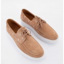 Ανδρικά Παπούτσια Boat Riviera 2072 Linen Dorato Suede ΜΠΕΖ