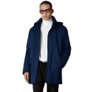 BISTON B' Ανδρικό demi παλτό με κουκούλα - 54-201-084 NAVY