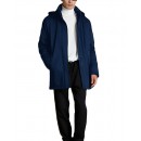 BISTON B' Ανδρικό demi παλτό με κουκούλα - 54-201-084 NAVY