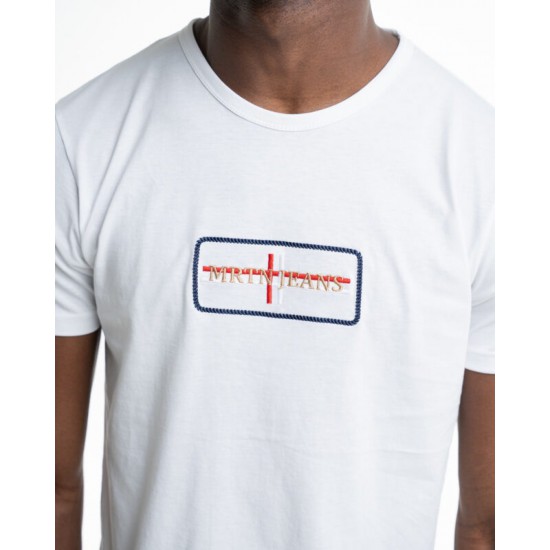 MRT MARTINI-T-Shirt κολλεγίου MRTN Jeans Ropes – Λευκό-71159-1
