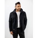 MANAGER Μπουφάν με αποσπώμενο γιλέκο Regular Fit Μαυρο 2544