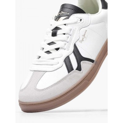 Aνδρικά Sneakers PEPE JEANS BALL CLASS PMS00042 800 WHITE