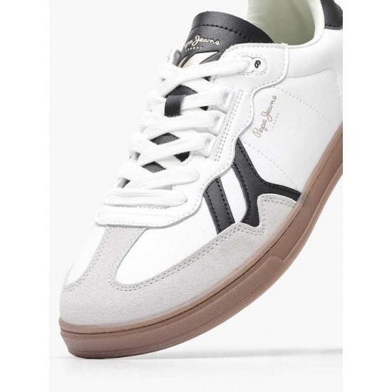 Aνδρικά Sneakers PEPE JEANS BALL CLASS PMS00042 800 WHITE