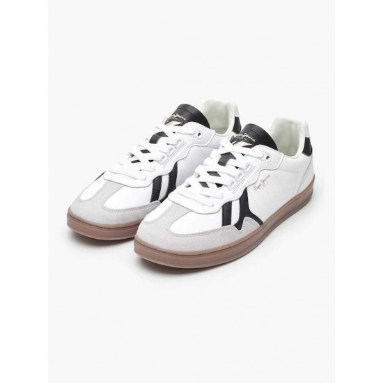 Aνδρικά Sneakers PEPE JEANS BALL CLASS PMS00042 800 WHITE