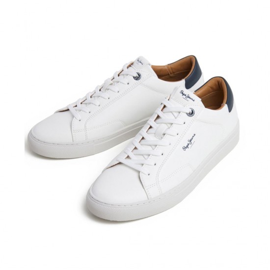 PEPE JEANS M JOE BASIC SHOES - PMS00048-800  white