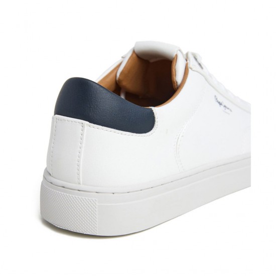 PEPE JEANS M JOE BASIC SHOES - PMS00048-800  white