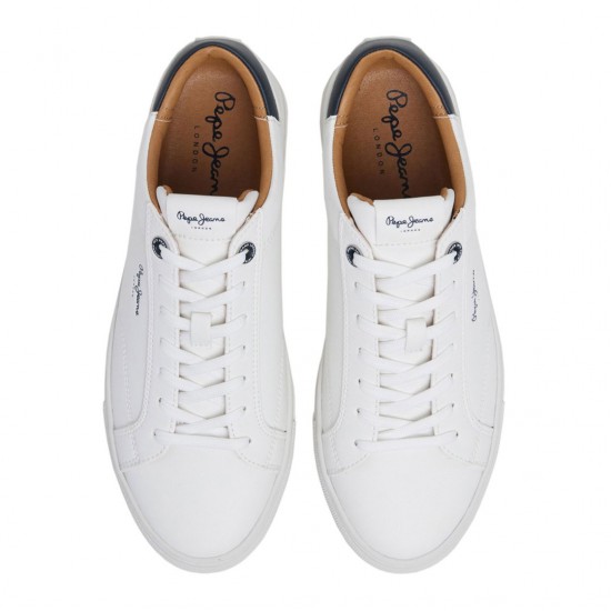 PEPE JEANS M JOE BASIC SHOES - PMS00048-800  white