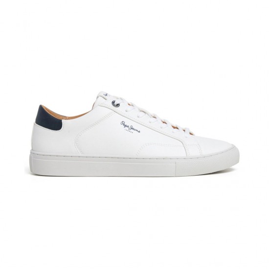 PEPE JEANS M JOE BASIC SHOES - PMS00048-800  white